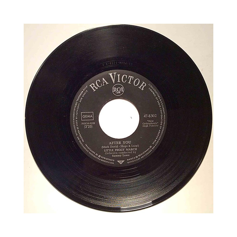 March Little Peggy : After You / Every Little Move You Make - second hand single