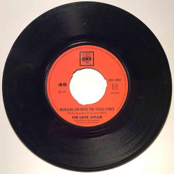 Love Affair : Bringing on back the good times / Another day - begagnad singelskiva