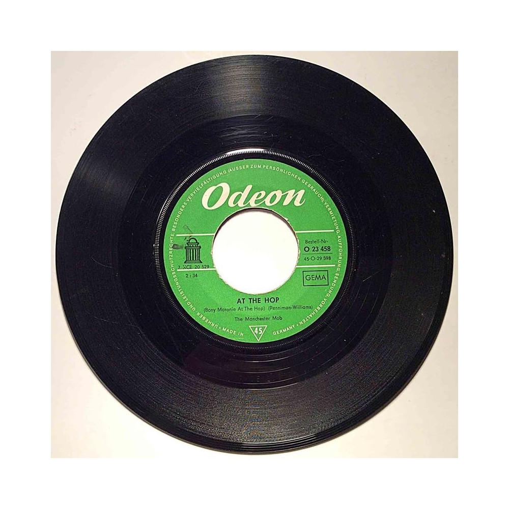 Manchester Mob : At the Hop / Afro-Asian - second hand single