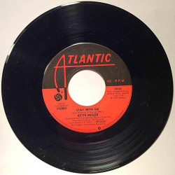 Midler Bette: The Rose / Stay With Me  kansi Ei kuvakantta levy EX käytetty vinyylisingle