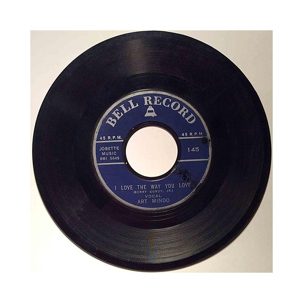 Mindo Art / Barbara Saleo : I love the way you love / Sixteen reasons - begagnad singelskiva