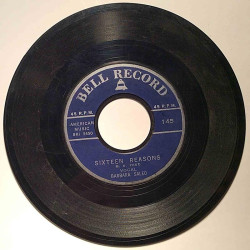 Mindo Art / Barbara Saleo : I love the way you love / Sixteen reasons - begagnad singelskiva