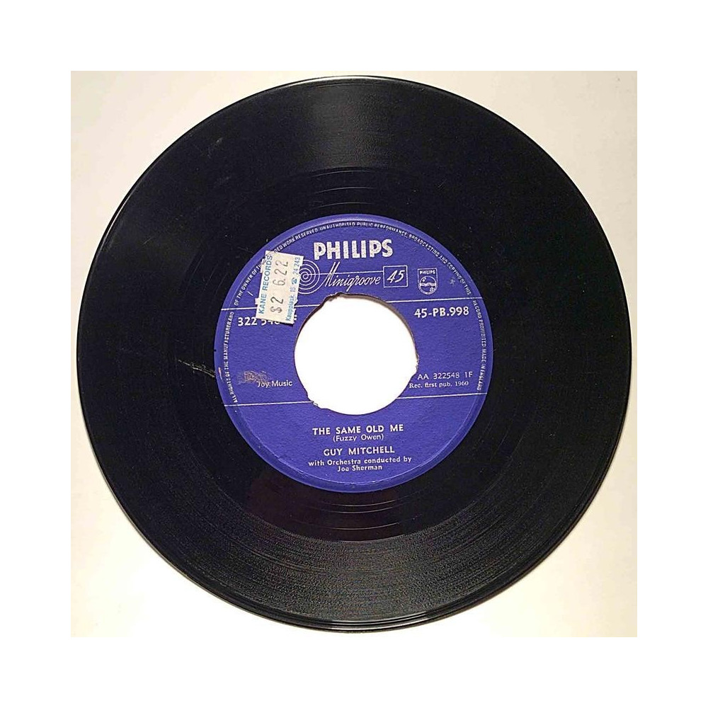 Mitchell Guy : Same Old Me / Build My Gallows High - begagnad singelskiva