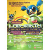 Labyrinth: Juhannus summer sound system : Festarijuliste 70cm x 100cm - Used Rock Festival Poster