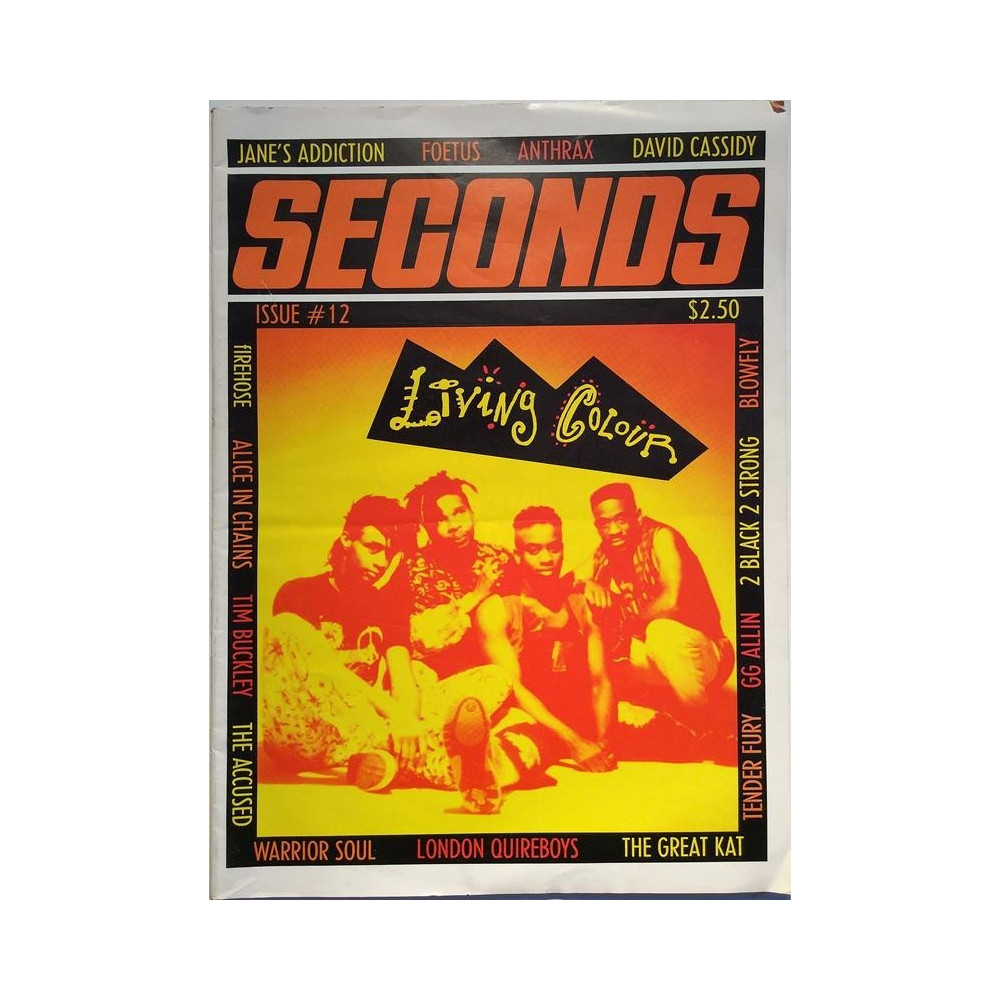 Seconds : Jane’s Addiction,Foetus,Anthrax,Tim Buckley - begagnade magazine