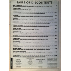 Seconds : Jane’s Addiction,Foetus,Anthrax,Tim Buckley - begagnade magazine