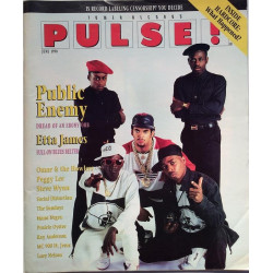 Pulse! : Public Enemy,Etta James,Steve Wynn,Social Distortion - used magazine