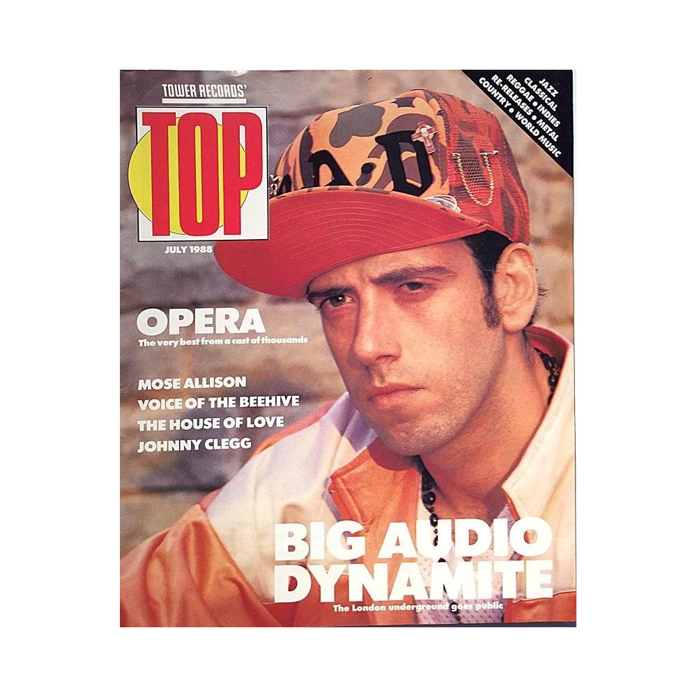 TOP : Tower Records store magazine - begagnade magazine