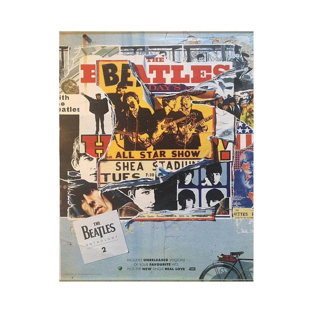 Beatles: Anthology 2 : Promojuliste 59cm x 79cm - used original promo poster