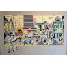 Meulen Ever: A.I.D.A. Avenue : Taidejuliste 100cm x 65cm - begagnat original art poster