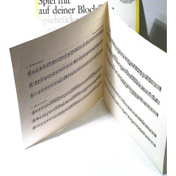 Spiel mit auf deiner Blockflöte : Grundstufe 3 Sopranflöte - begagnad singelskiva
