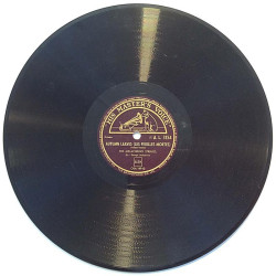 Melachrino Strings : September Song / Autumn Leaves - shellac 78 rpm record