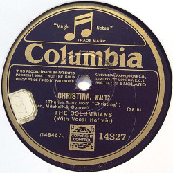 Columbians : Pagan love song / Christina - stenkaka 78-varvare