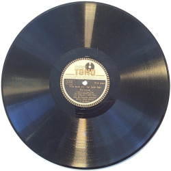 De muntre musikanter : Jag har boet ved en landevej / Når man ser det hele lidt - shellac 78 rpm record