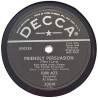 Four Aces : Friendly Persuasion / You can’t run away from it - shellac 78 rpm record