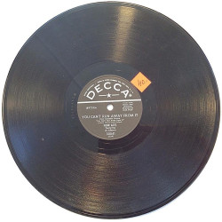 Four Aces : Friendly Persuasion / You can’t run away from it - shellac 78 rpm record