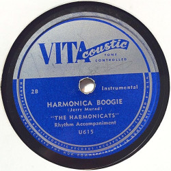 Harmonicats : Harmonica Boogie / Malaguena - shellac 78 rpm record