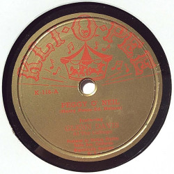 Davis Glenn : Peggy O’ Neil / Mother pin a rose on me - shellac 78 rpm record
