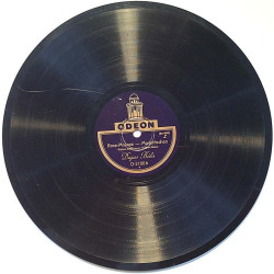 Bela Dajos : Blumengeflüster / Rose-Mousse-Moosröschen - shellac 78 rpm record