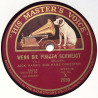 Harris Jack and Hans Orkester : Wenn die Puszta Schweigt / Et Kjaertegn - shellac 78 rpm record