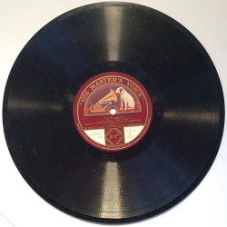 De Groot and the Piccadilly Orchestra : Temple Bells / Till I Wake - shellac 78 rpm record