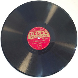 Dixon Reginald: Organ solo : Teddy Bears Picnic / Whistler and his Dog - shellac 78 rpm record