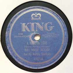 Jackson Bull Moose : Let your conscience be your guide / Fool in love - shellac 78 rpm record