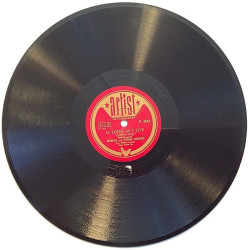 Reinhold och Gunnar Svensson : Love / As long as I live - shellac 78 rpm record