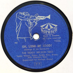 Wilson Teddy Trio : Dam that dream / Oh, lady be good! - stenkaka 78-varvare