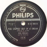 Rugolo Pete: California Melodies / You stepped out of a dream  kansi paperikansi/muovitasku levy VG savikiekko gramofonilevy