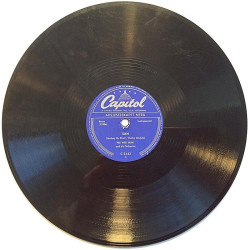 Hunt Pee Wee: OH! / SAN and his Orchestra  kansi paperikansi/muovitasku levy VG savikiekko gramofonilevy