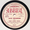 Swanson Jack : Take your tears / New year bells - shellac 78 rpm record