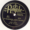 Ashley Hugh and his Orchestra : If teardrops were pennies / Mister moon - shellac 78 rpm record