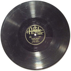 Ashley Hugh and his Orchestra : If teardrops were pennies / Mister moon - shellac 78 rpm record