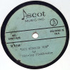 Finkbonner Shirley : Our Wedding Vow (yksipuolinen levy) - shellac 78 rpm record