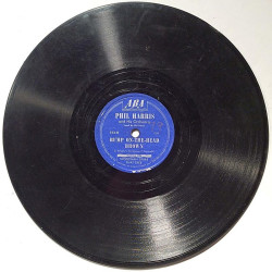 Harris Phil and his Orchestra : Bump on-the-head Brown / Woodman spare that tree - shellac 78 rpm record