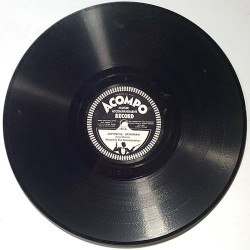 Played by the Accompanions : Japanese Sandman / China Boy - shellac 78 rpm record