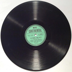 Stewart Slam Quintet : Mood to be stewed / Slammin’ the gate - shellac 78 rpm record