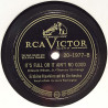Hawkins Erskine and his Orchestra : After Hours / It’s full or it ain’t no good - shellac 78 rpm record