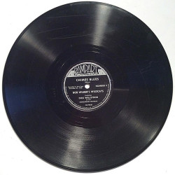 Wilber’s Bob Wildcats : Chimes Blues / Old Fashioned Love - shellac 78 rpm record
