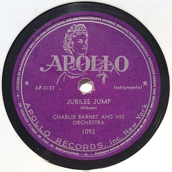 Barnet Charlie and his Orchestra : Jubilee Jump / Deep Purple - shellac 78 rpm record