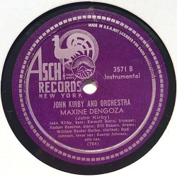 Kirby John and Orchestra : 920 Special / Maxine Dengoza - shellac 78 rpm record