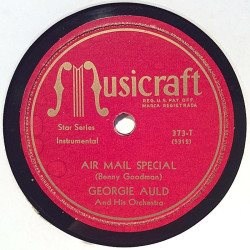 Auld Georgie : Air Mail Special / Honey - shellac 78 rpm record
