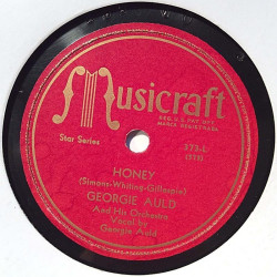 Auld Georgie : Air Mail Special / Honey - shellac 78 rpm record