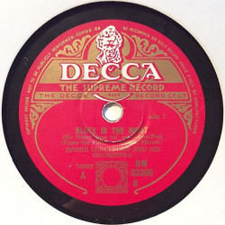 Lunceford Jimmie and his Orchestra : Blues in the night / Blues in the night with vocal - shellac 78 rpm record