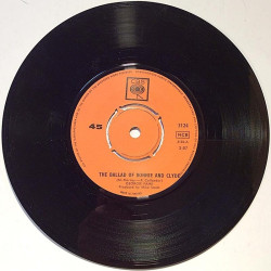 Fame Georgie : Ballad of Bonnie and Clyde / Beware of the dog - second hand single