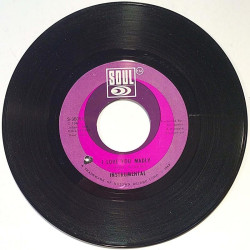 Fantastic Four: I Love You Madly / instrumental - käytetty vinyylisingle EX-