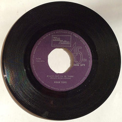 Four Tops : Reach out I’ll be there / Until you love someone - begagnad singelskiva