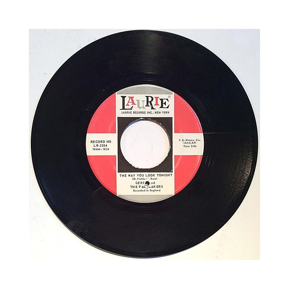 Gerry and the Pacemakers : The way you look tonight / Girl on a swing - second hand single