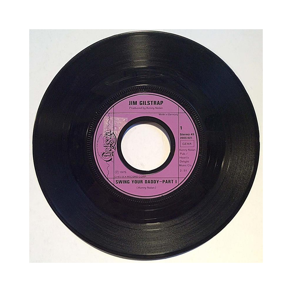 Gilstrap Jim : Swing your daddy-part 1 / Swing your daddy-part II - second hand single